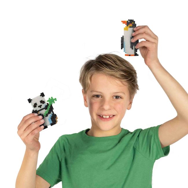 Set creativ Beedz - Margele de calcat Animalele Lumii