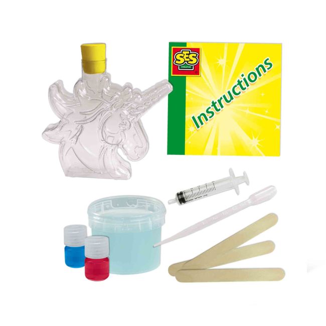 Set laboratorul de slime - Cu recipient Unicorn