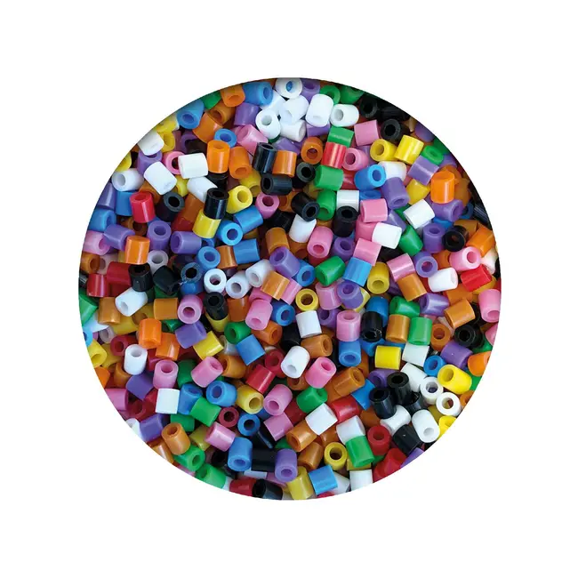 Set margele de calcat culori mixte Beedz, in galeata 9000 bucati