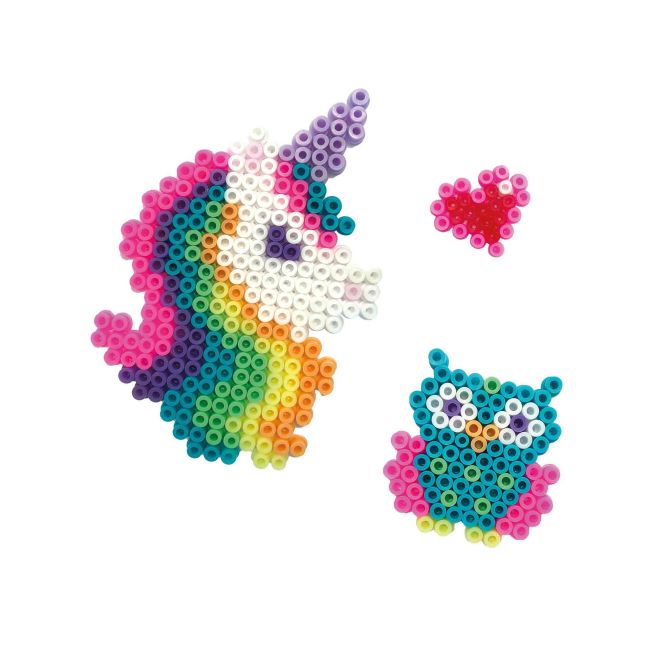 Set margele de calcat culori trendy Beedz, in galeata 9000 bucati