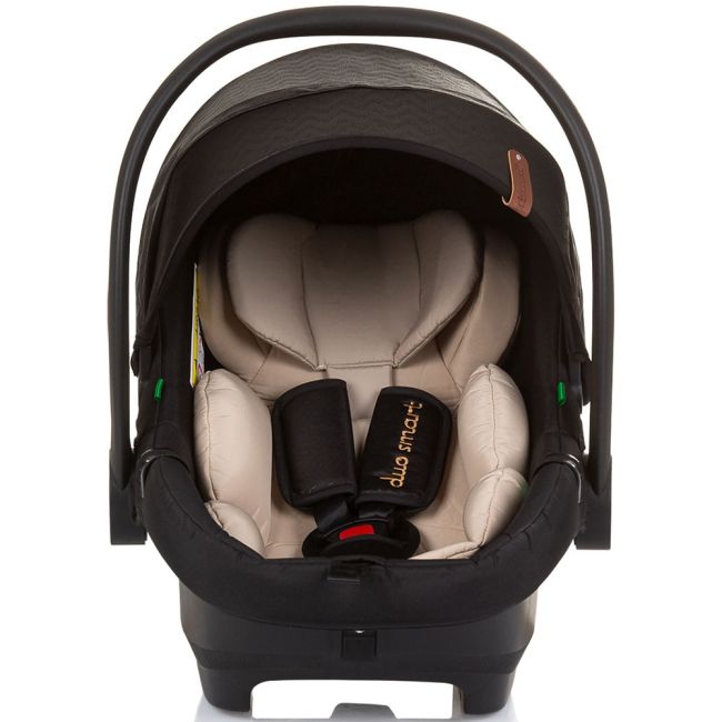 Carucior gemeni chipolino duo smart 3 in 1 obsidian gold hubst-kbds02401og