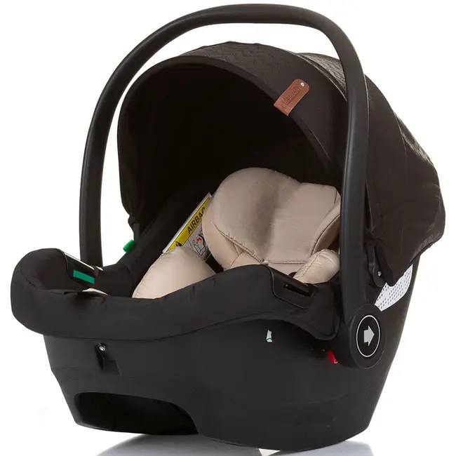 Carucior gemeni chipolino duo smart 3 in 1 obsidian gold hubst-kbds02401og