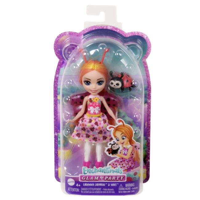 ENCHANTIMALS PAPUSI SI ANIMALUTE LADONNA LADYBUG SI WAFT VIVMTFNH22_HNT57