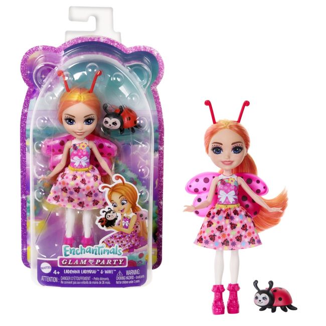 ENCHANTIMALS PAPUSI SI ANIMALUTE LADONNA LADYBUG SI WAFT VIVMTFNH22_HNT57