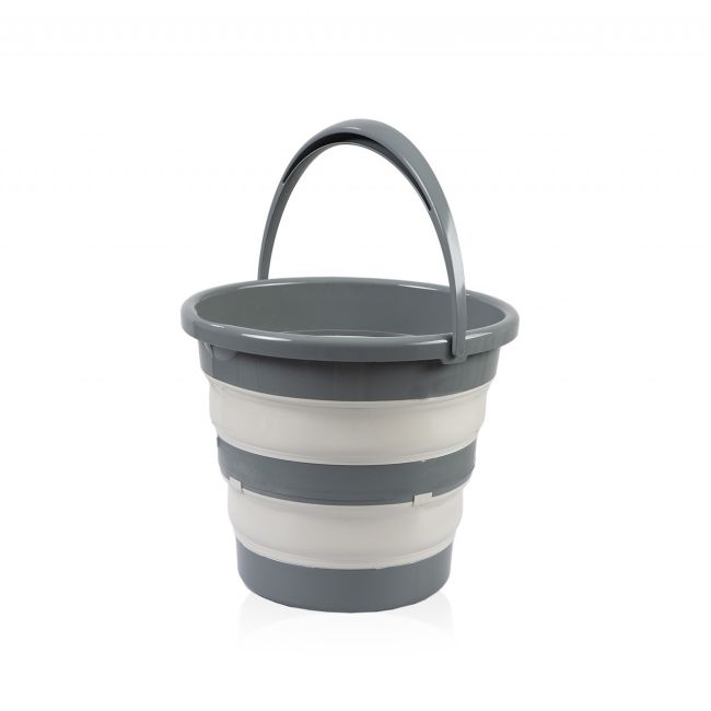 Galeata pliabila pentru baie BabyJem, 10l (Culoare: Antracit) JEMbj_5984