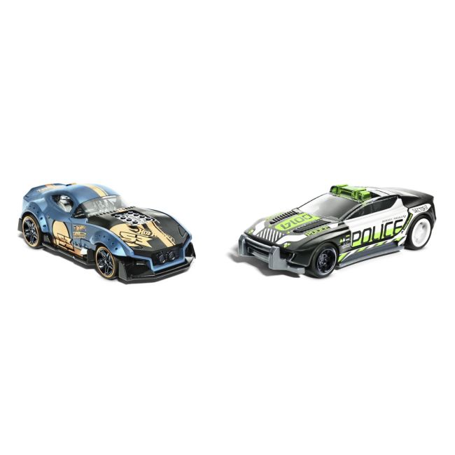 HOT WHEELS SET 2 MASINUTE METALICE PULL BACK MUSCLE AND BLOWN SI ALPHA PURSUIT 1:43 VIVMTHPR91_HPR97