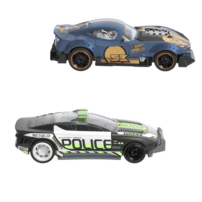 HOT WHEELS SET 2 MASINUTE METALICE PULL BACK MUSCLE AND BLOWN SI ALPHA PURSUIT 1:43 VIVMTHPR91_HPR97