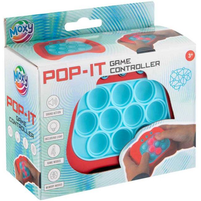 Jucarie Pop It electronica cu lumini si sunet Grafix GR550022 BBJGR550022_Rosu