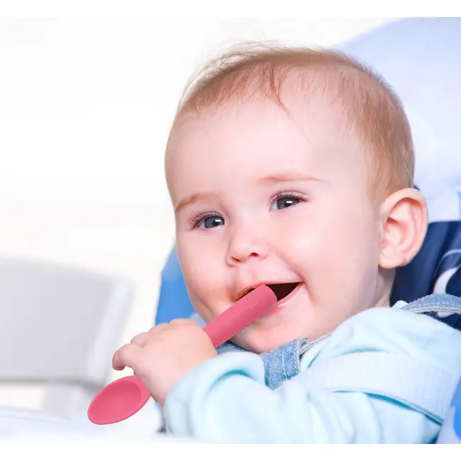 Lingurita din silicon BabyJem (Culoare: Maro) JEMbj_7595