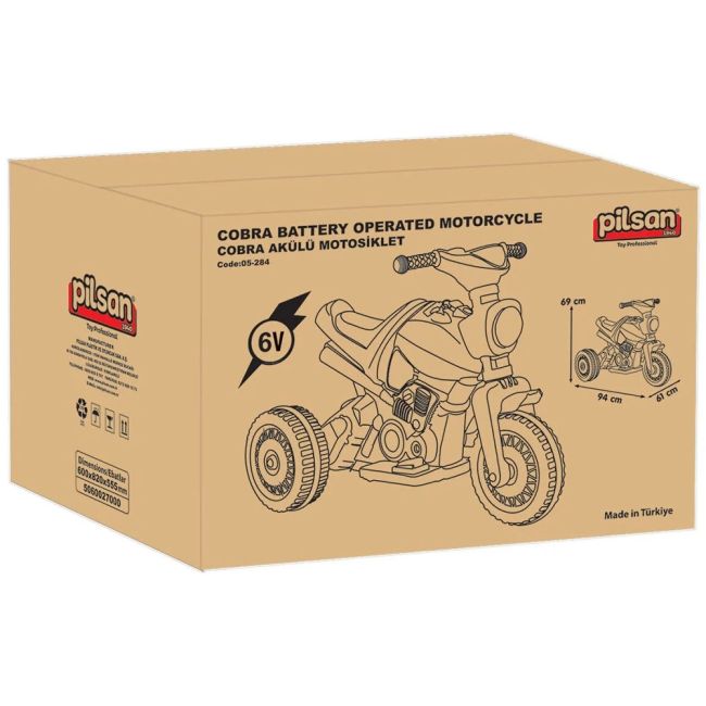 Motocicleta electrica pilsan cobra hubpl-05-284