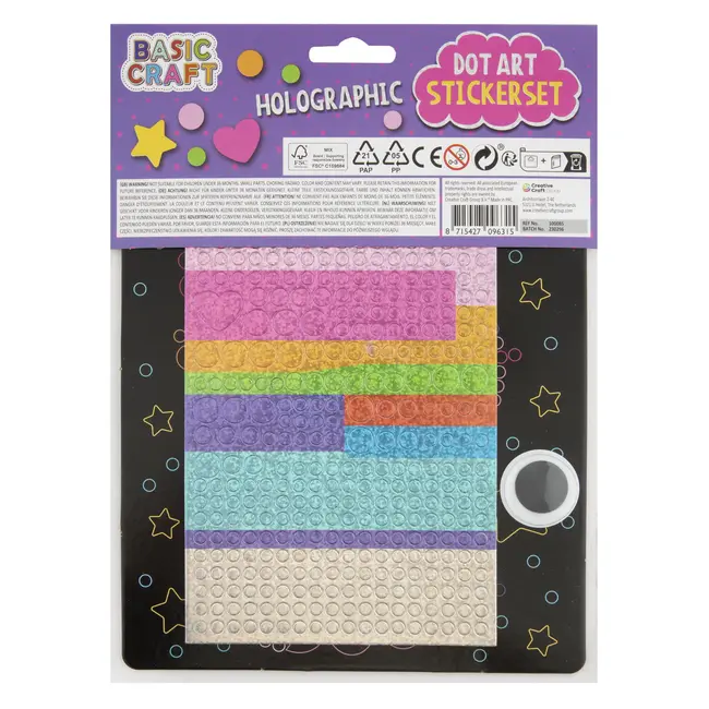 Mozaic cu autocolante - unicorn