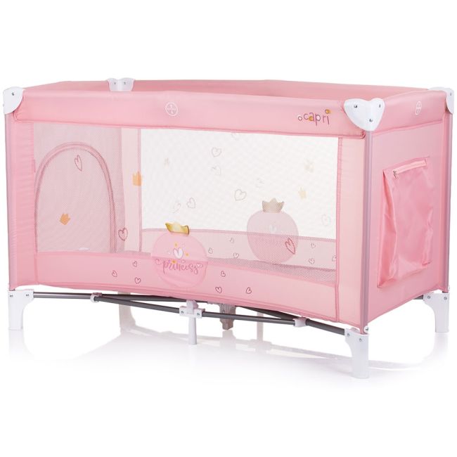Patut pliabil chipolino capri princess pink hubkosik2404pr