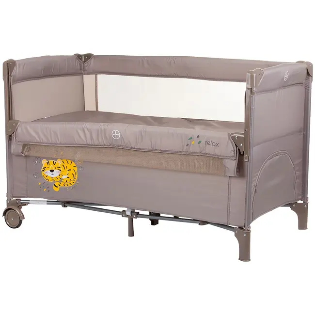 Patut pliabil chipolino relax macadamia cu laterala culisanta hubkosire246ma