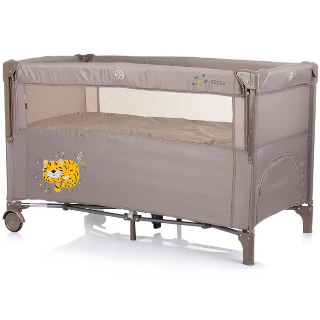 Patut pliabil chipolino relax macadamia cu laterala culisanta hubkosire246ma