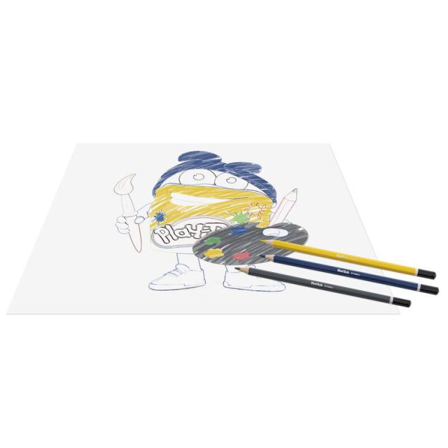 Set 24 creioane colorate in cutie metalica