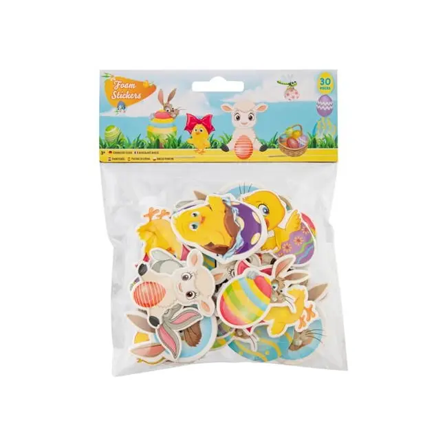 Set abtibilduri din spuma - paste vesel