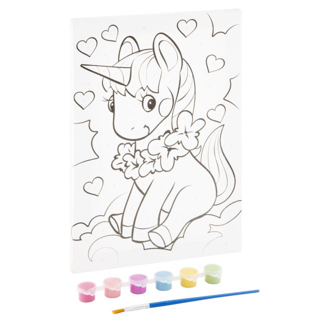 Tablou pictura pe numere - unicorn