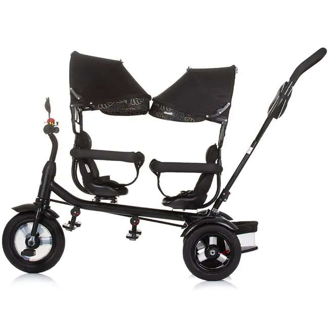 Tricicleta gemeni chipolino 2play obsidian leaves hubtrk2p0243ol