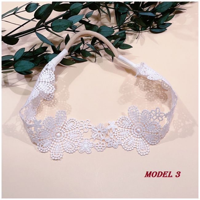 Bentita din danteluta pentru fetite MDMB3421-be1