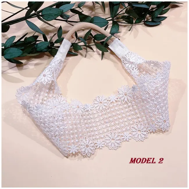 Bentita din danteluta pentru fetite MDMB3421-be1