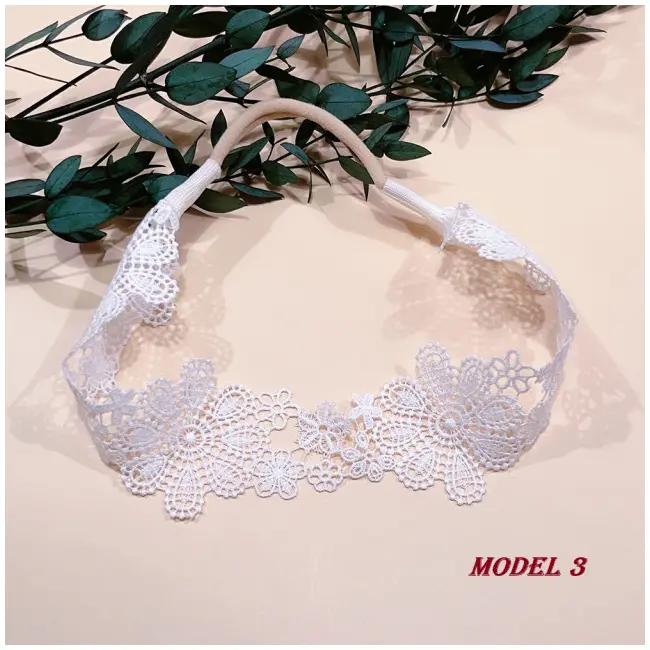 Bentita din danteluta pentru fetite MDMB3421-be1