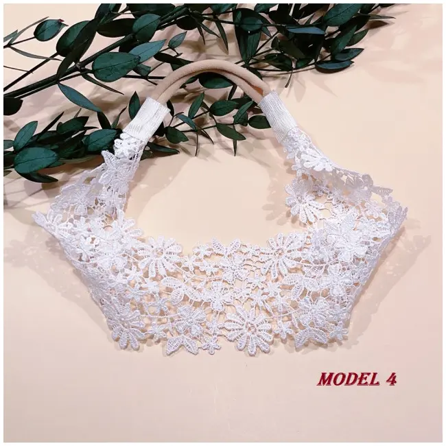 Bentita din danteluta pentru fetite MDMB3421-be1