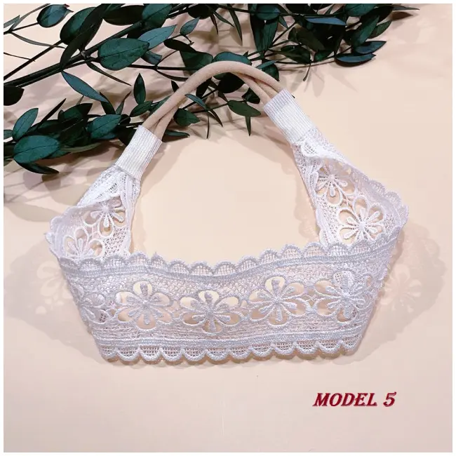 Bentita din danteluta pentru fetite MDMB3421-be1