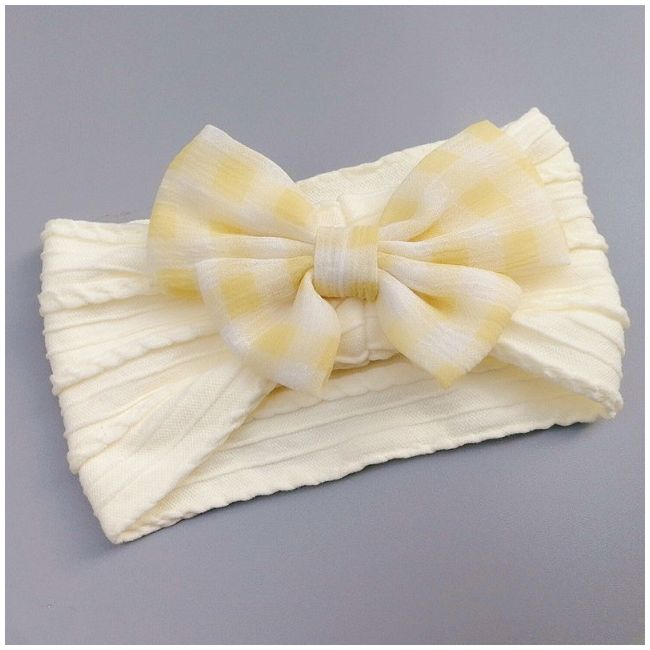 Bentita lata pentru fetite - Colored bow MDJ0040-be2