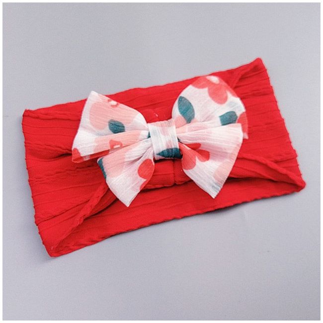 Bentita lata pentru fetite - Colored bow MDJ0040-be2