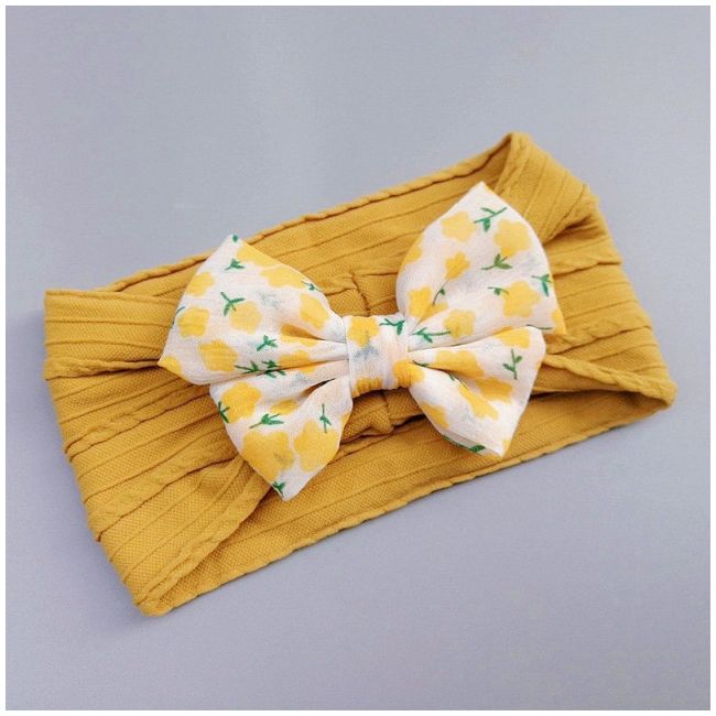 Bentita lata pentru fetite - Colored bow MDJ0040-be2