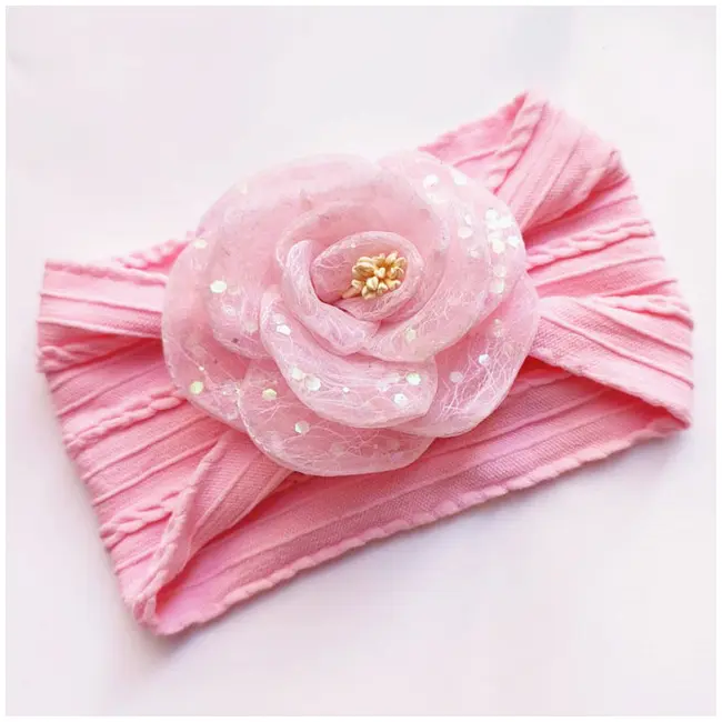 Bentita lata pentru fetite - Rose MBJ0039-be2