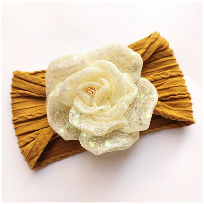 Bentita lata pentru fetite - Rose MBJ0039-be2