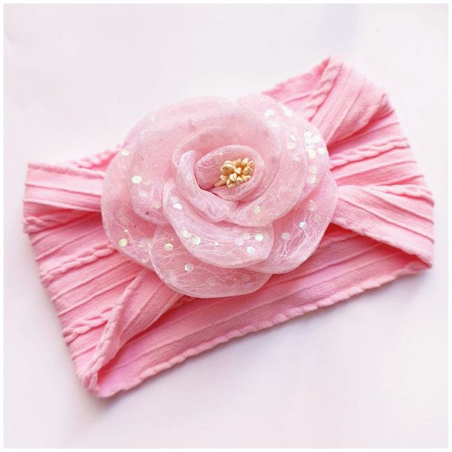 Bentita lata pentru fetite - Rose MBJ0039-be2