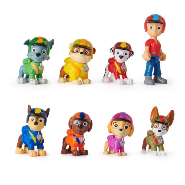 PATRULA CATELUSILOR SET CADOU 8 FIGURINE JUNGLE VIV6068184
