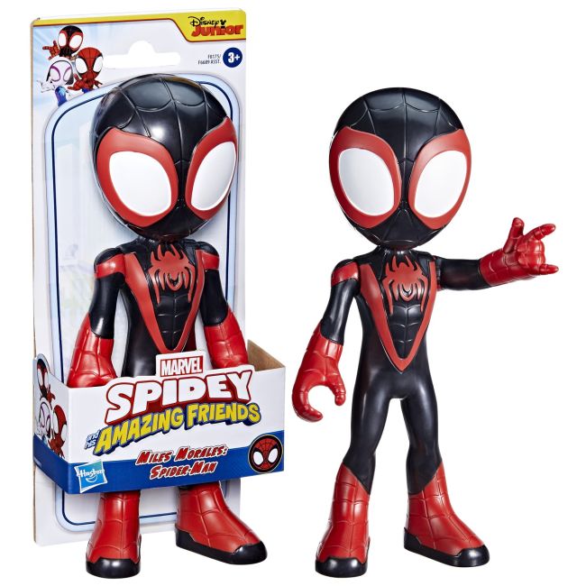 SPIDEY PRIETENII EXTRAORDINARI FIGURINA SUPRADIMENSIONATA MILES MORALES SPIDER MAN 23CM VIVF6689_F8175