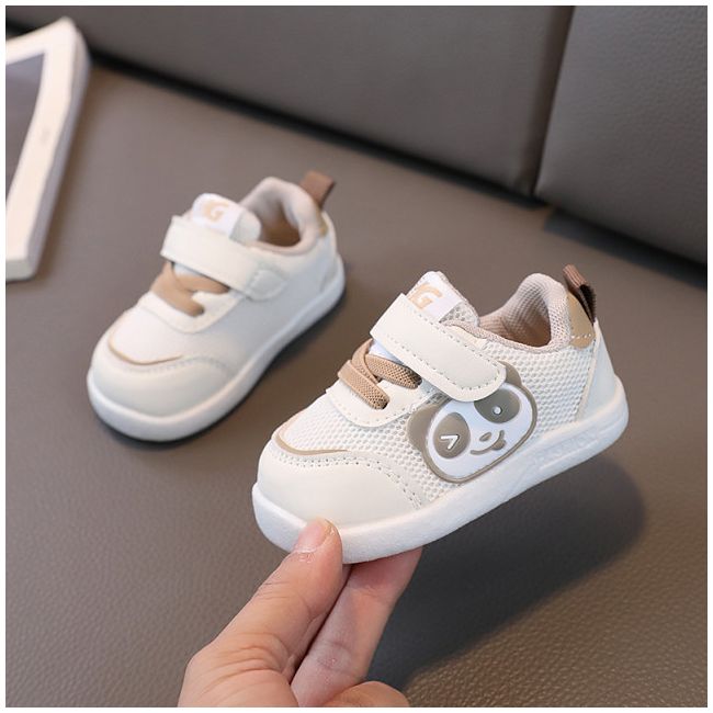 Adidasi crem cu alb pentru copii - panda (marime disponibila: marimea 22) mdc02-2-c.marimea 22