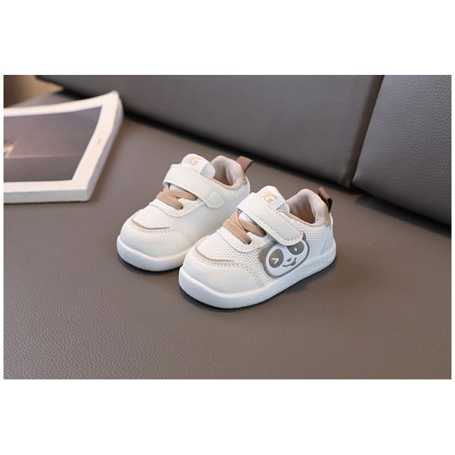 Adidasi crem cu alb pentru copii - panda (marime disponibila: marimea 22) mdc02-2-c.marimea 22