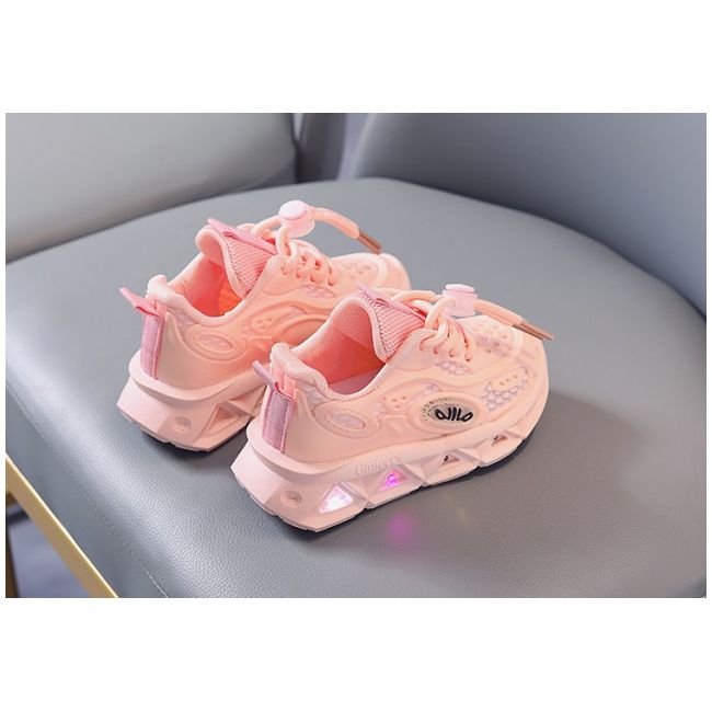 Adidasi roz cu luminite - Khoc AD8866-4-c
