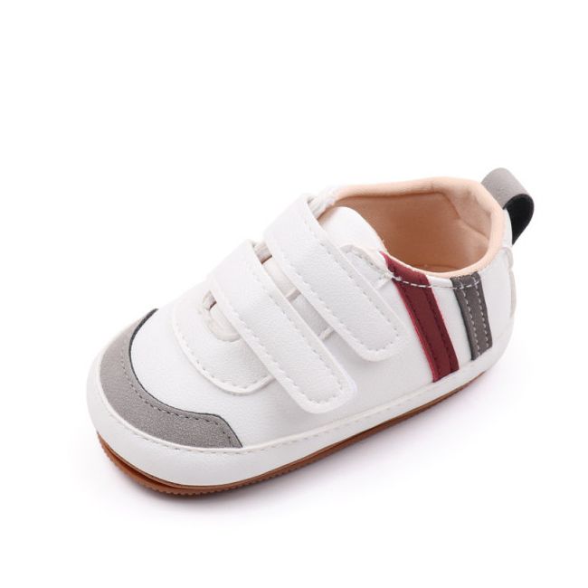 Pantofiori albi cu gri si visiniu - Sun MDBXC3223-3-p8