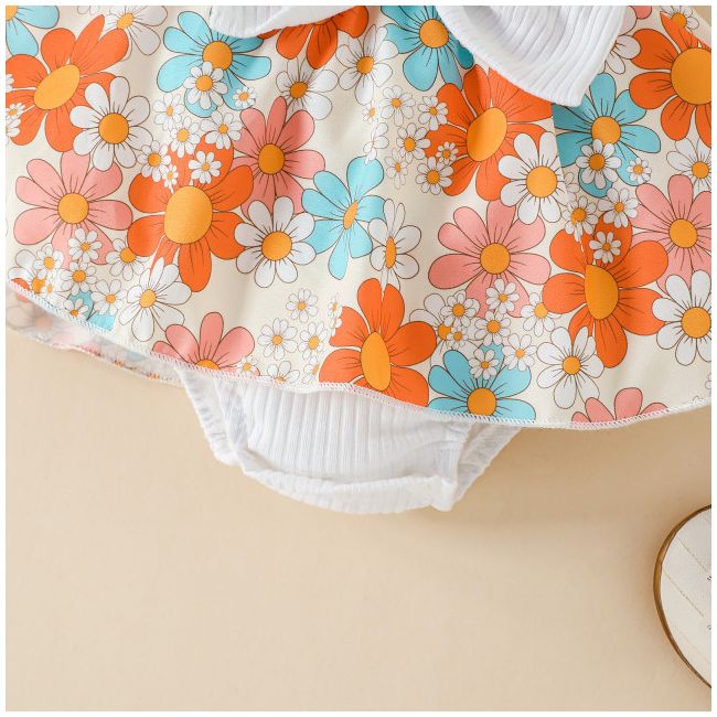 Rochita body alba - Flowers MDYJ2022S45-13-R2