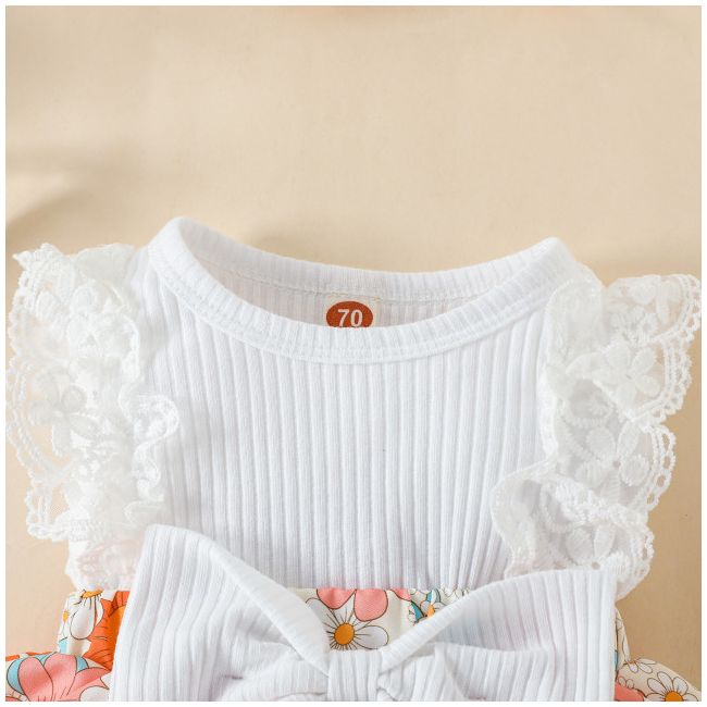 Rochita body alba - Flowers MDYJ2022S45-13-R2