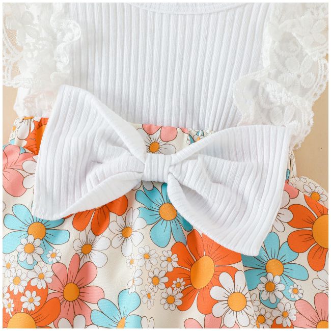 Rochita body alba - Flowers MDYJ2022S45-13-R2