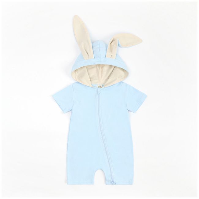 Salopeta bleu pentru baietei - Bunny MBHY20075