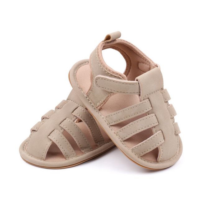 Sandalute crem pentru baietei - ken (marime disponibila: 12-18 luni (marimea 21 incaltaminte)) mbbhx3206-3-sa4.12-18 luni (marimea 21 incaltaminte)