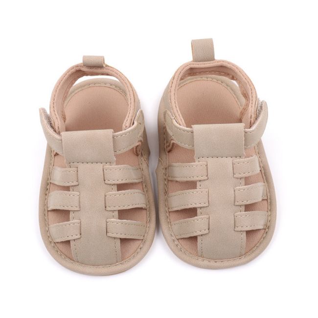 Sandalute crem pentru baietei - ken (marime disponibila: 12-18 luni (marimea 21 incaltaminte)) mbbhx3206-3-sa4.12-18 luni (marimea 21 incaltaminte)