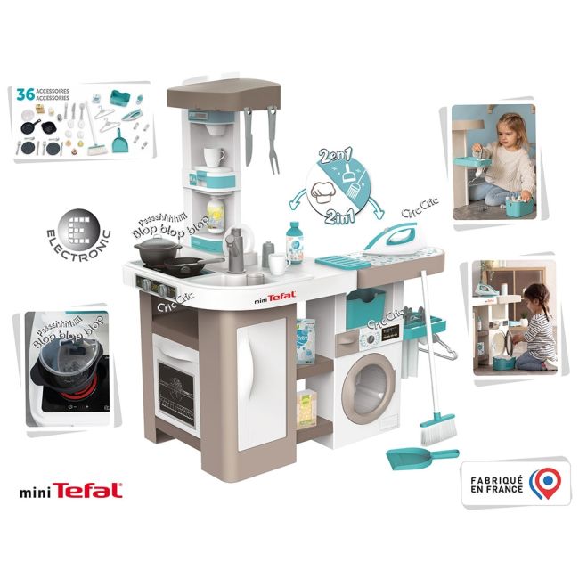 Bucatarie smoby tefal cleaning hubs7600311050