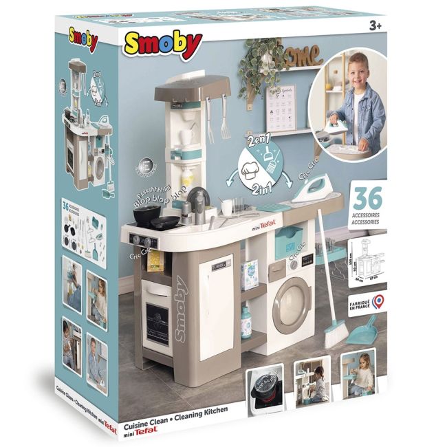 Bucatarie smoby tefal cleaning hubs7600311050