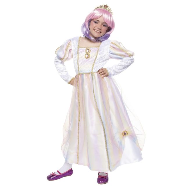Costum de carnaval - printesa curcubeu