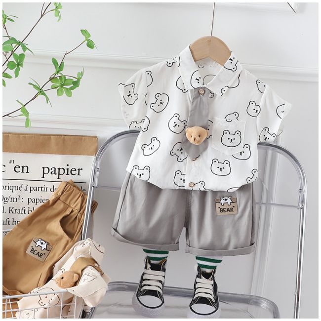 Costumas pentru baietei - Ursuleti MDXBR47-R1