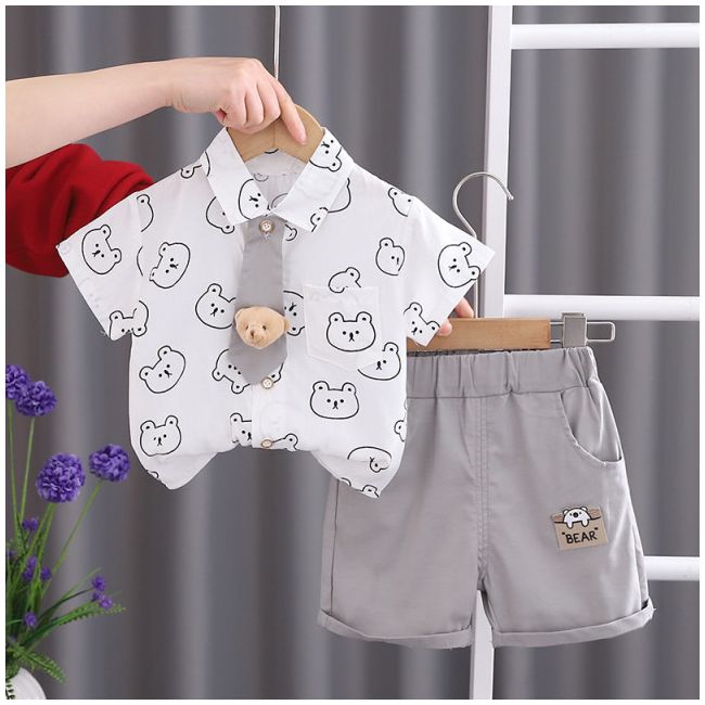 Costumas pentru baietei - Ursuleti MDXBR47-R1